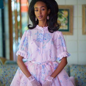 Selkie Dreamhouse Bistro Blouse - XXS / NWT